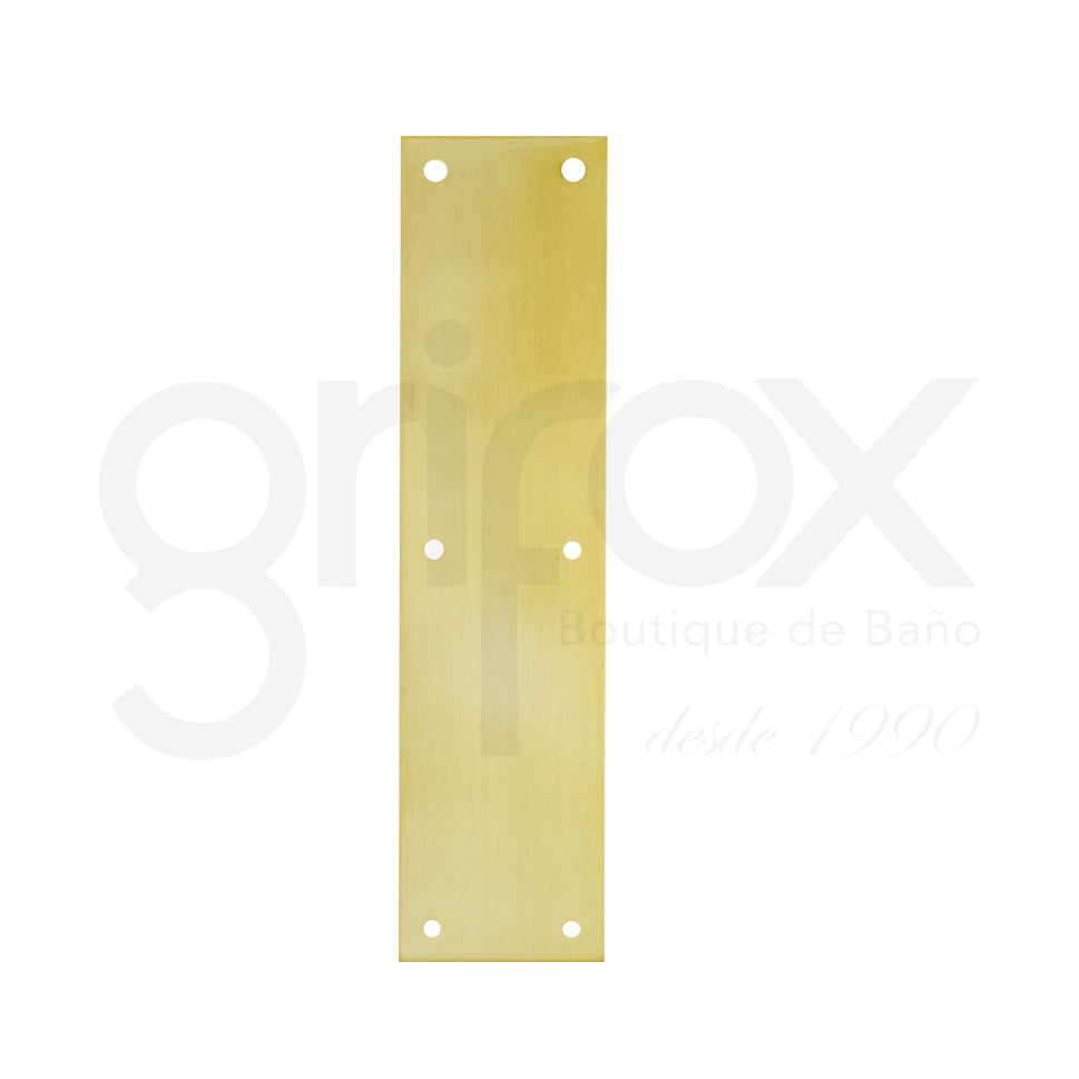 Placa Push 7.5 X 30" (2 Perforadas)