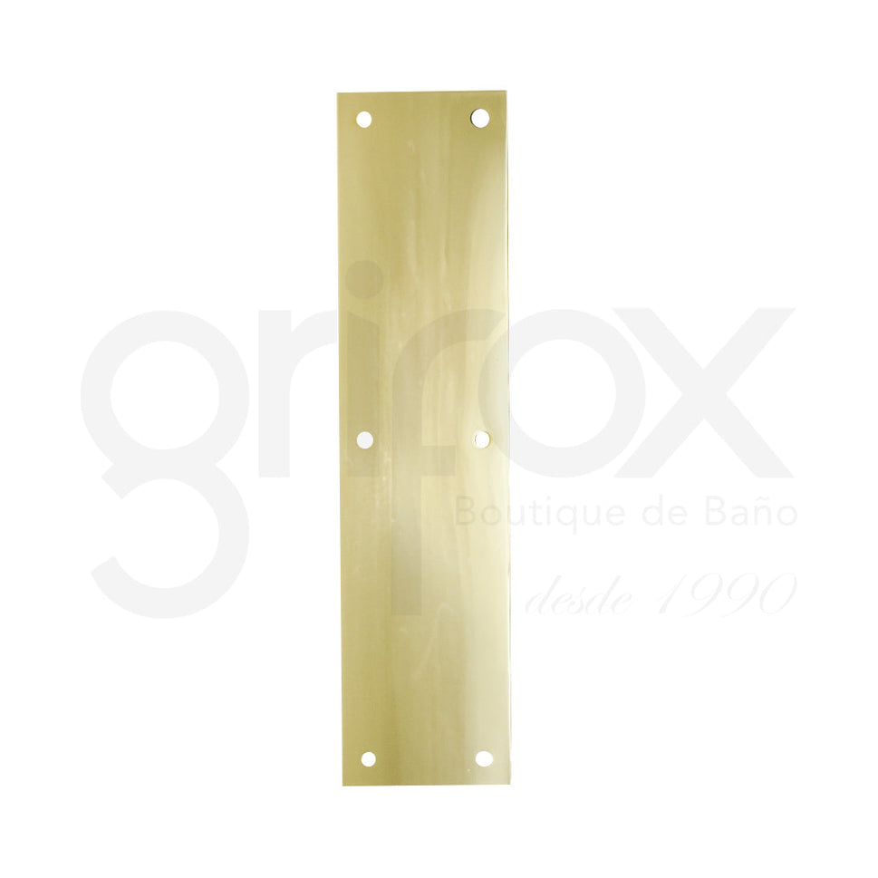 Placa Push 7.5 X 30" (2 Perforadas)