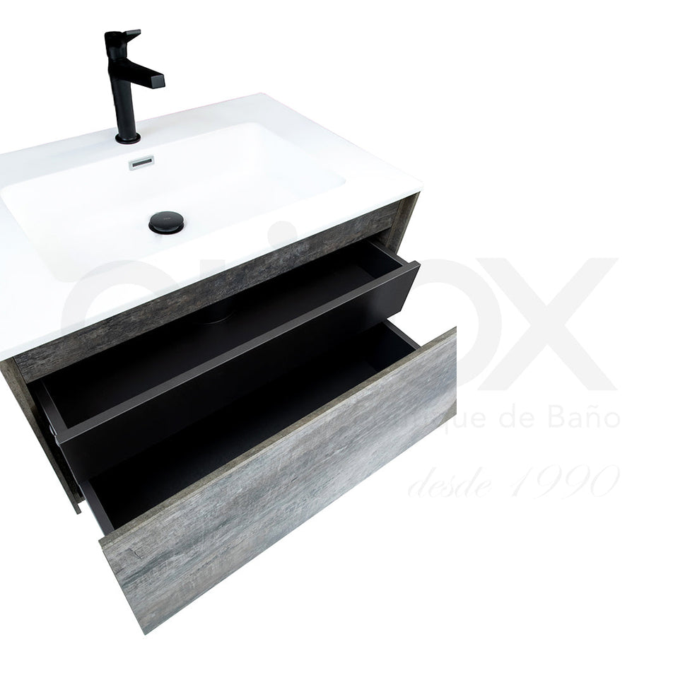 Mueble Bajo Con Poceta Compak