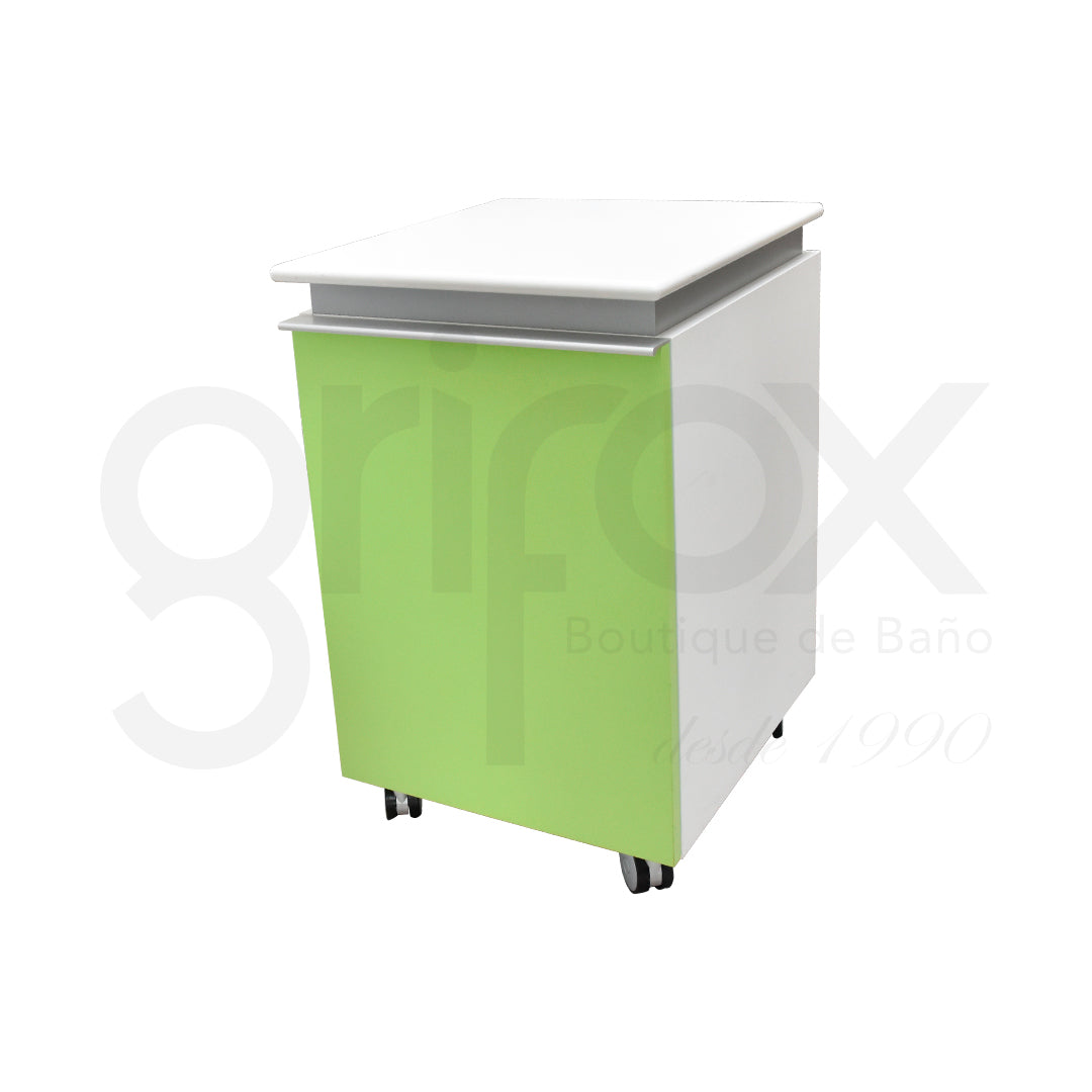 Mueble Axiliar C/Ruedas Verde