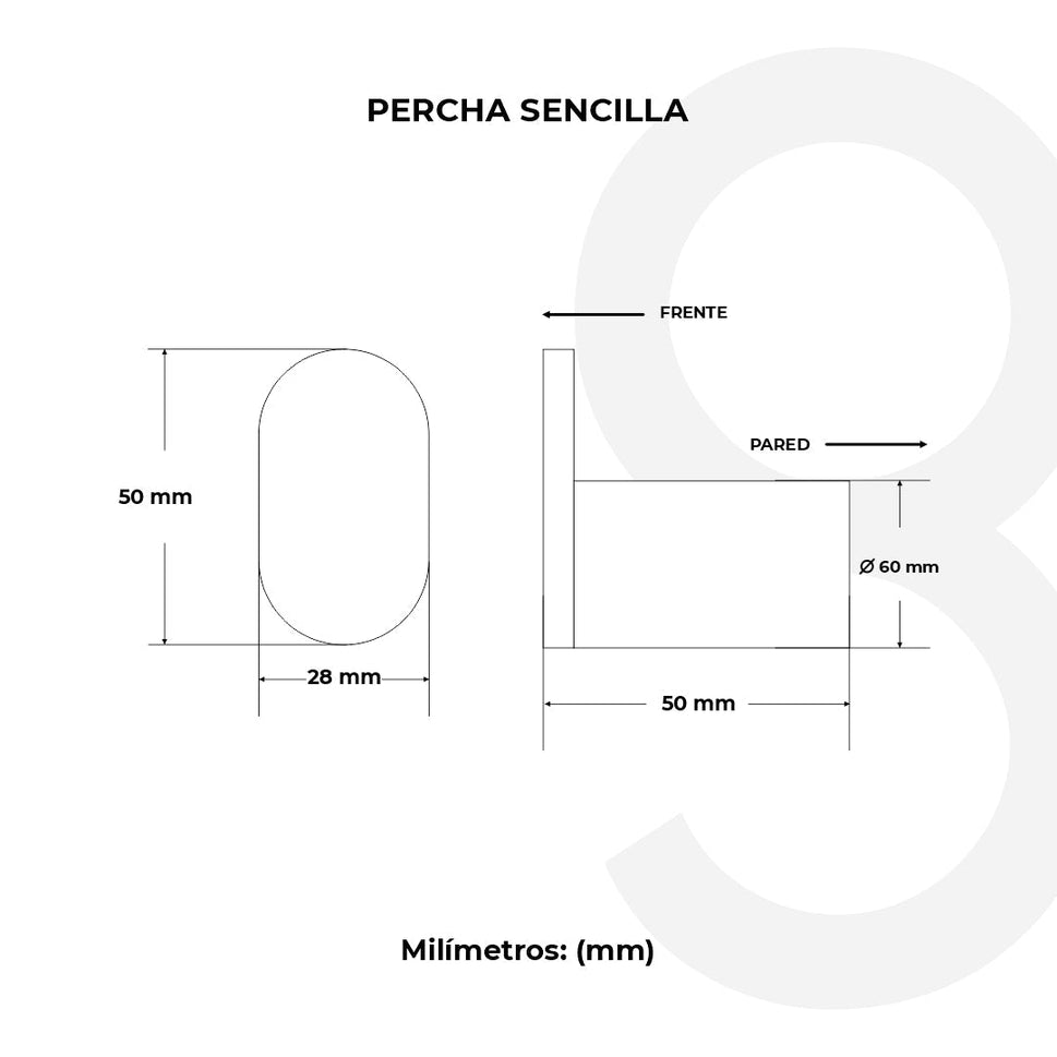 Percha Sencilla