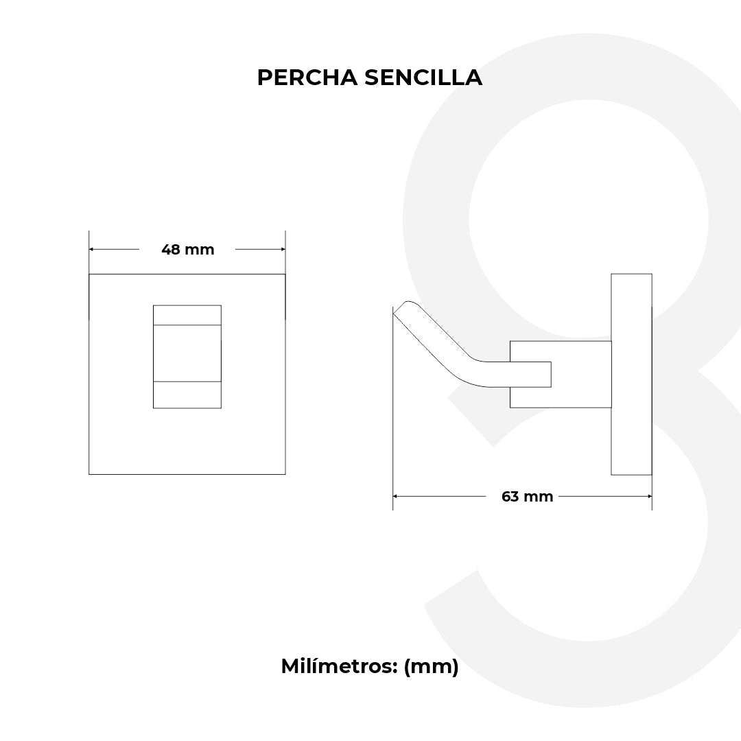 Percha Sencilla