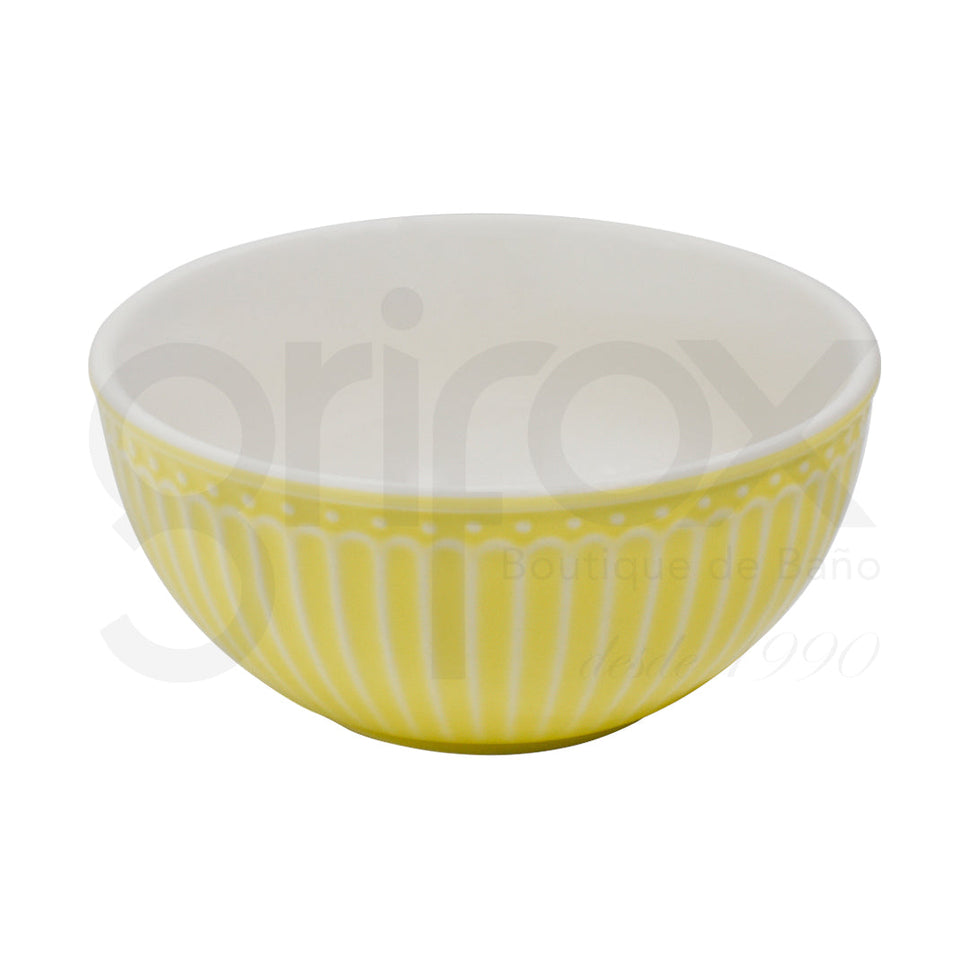 Bowl Cereal  14 Cm Amarillo Alice