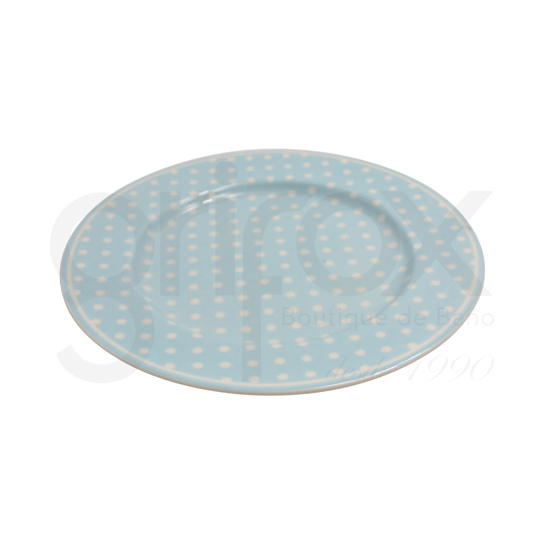 Plato De 25Cm Azul Claro Ivi