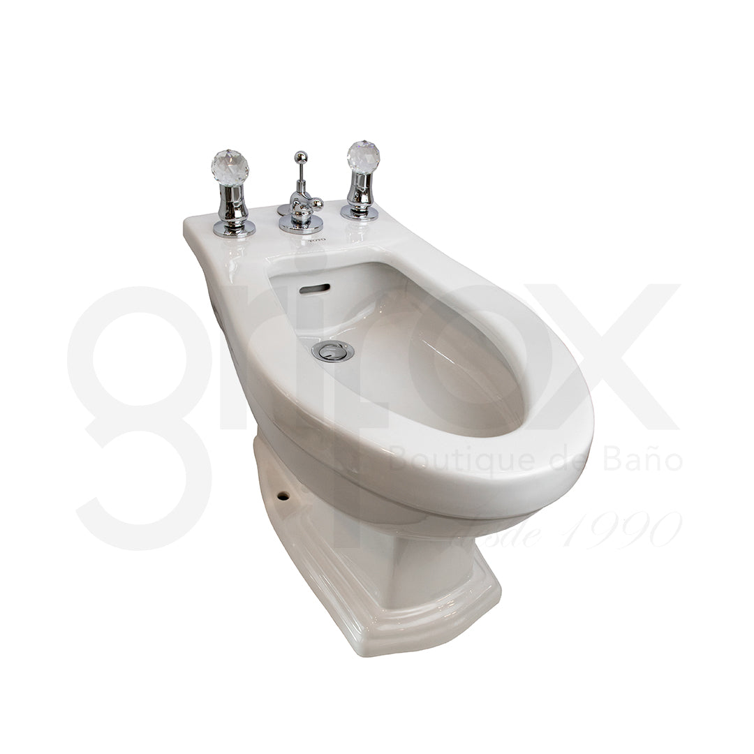 Griferia Bidet 3 Huecos Diva Crisltal