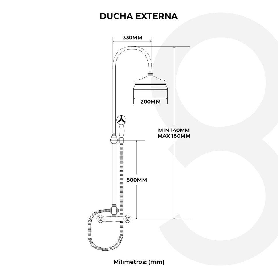 Ducha Externa Con Ducha Telefono