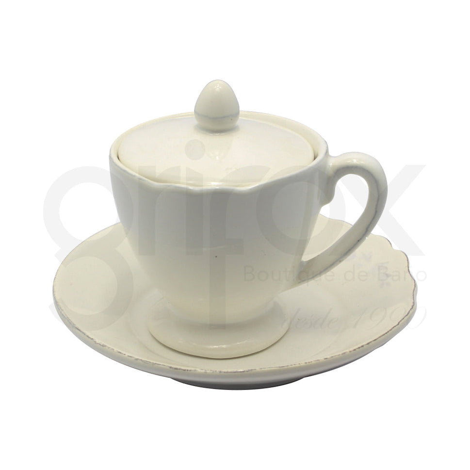 Taza De Te 18Cl C/Plato Y Tapa Mazarine