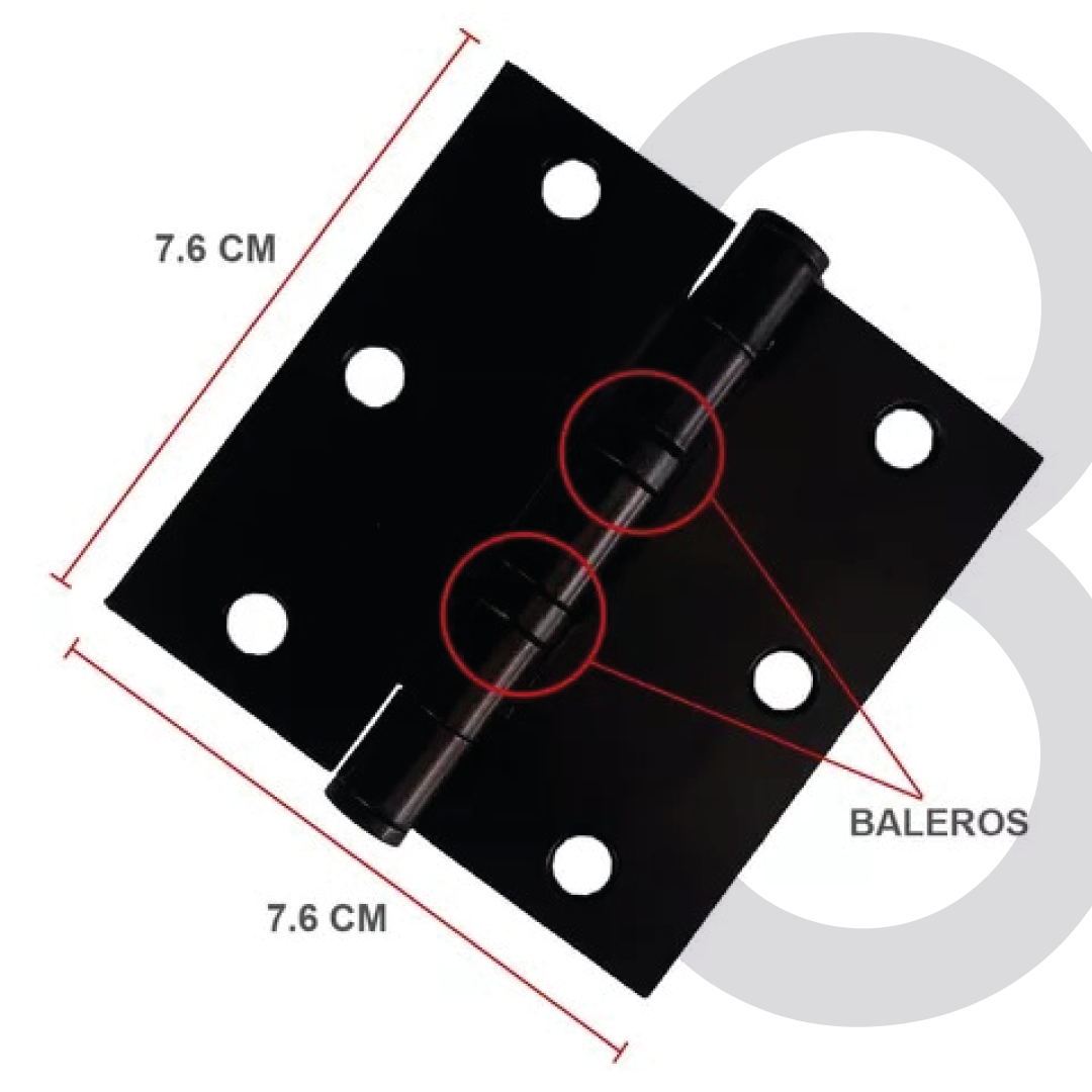 Bisagra De 3X3 Con Rodamientos