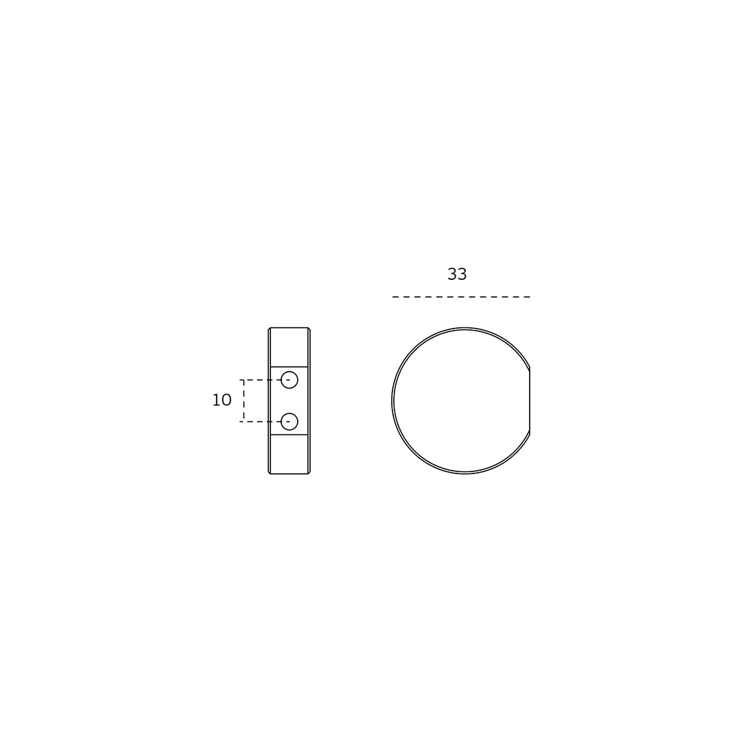 Boton Para Mueble 30Mm