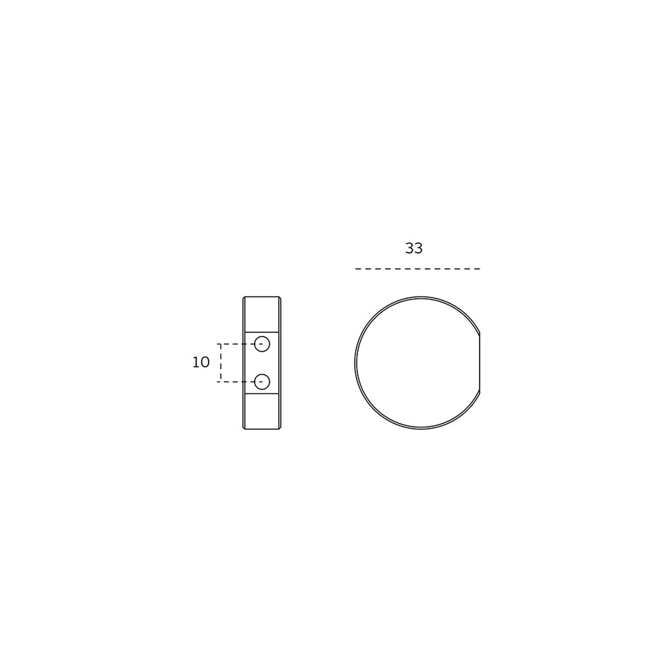 Boton Para Mueble 30Mm