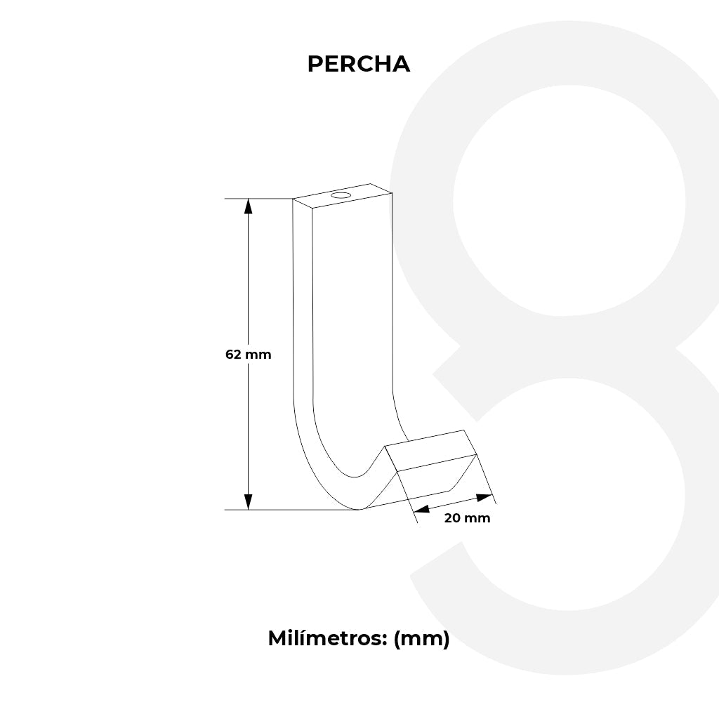 Percha Sencilla