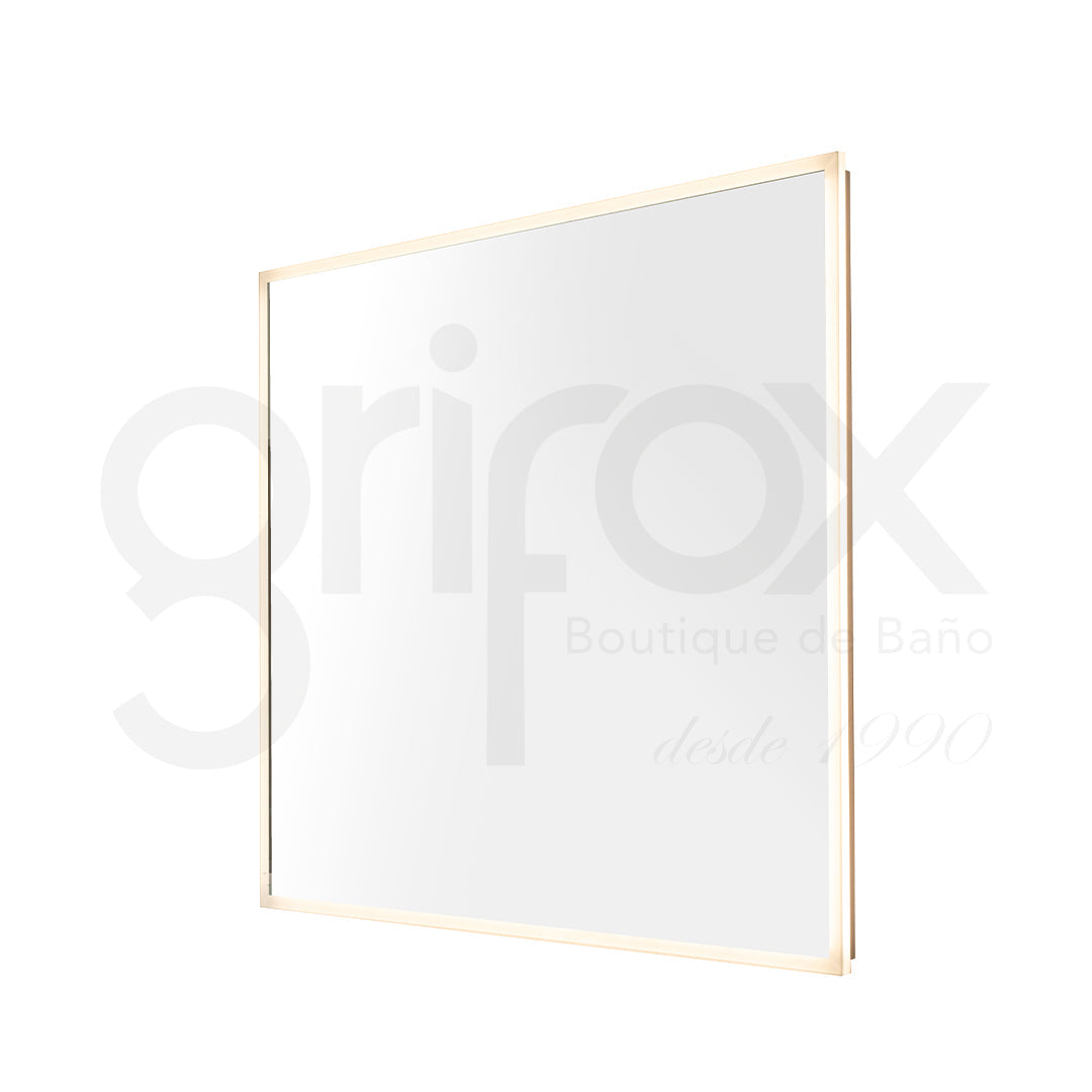 Espejo C/Luz Led Vertical/Horizontal 91X101Cm