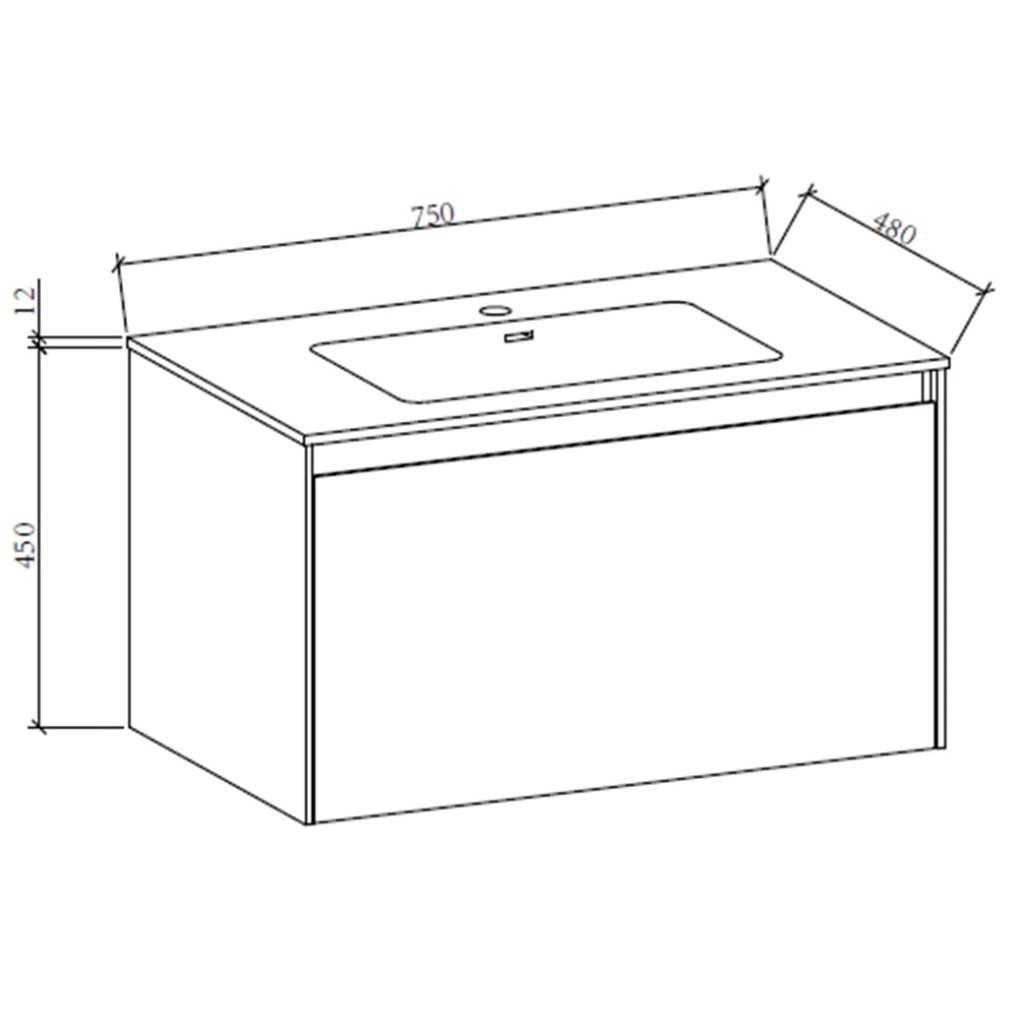 Mueble Bajo Con Poceta Compak