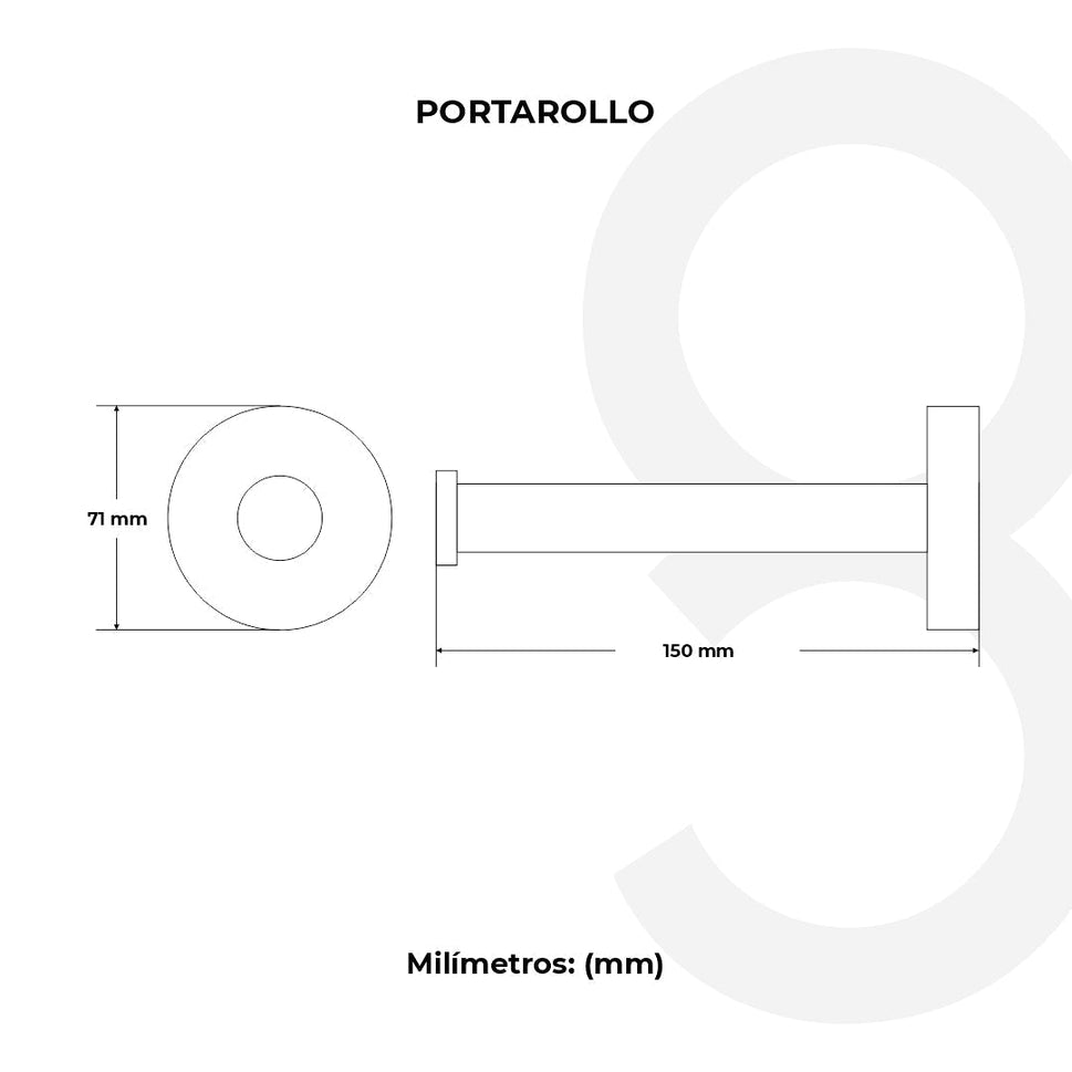 Portarollo Repuesto