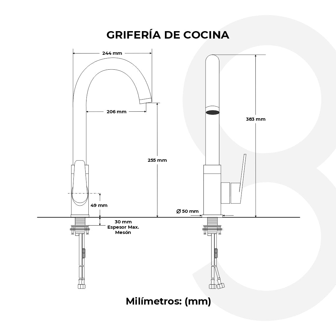 Grifería De Cocina