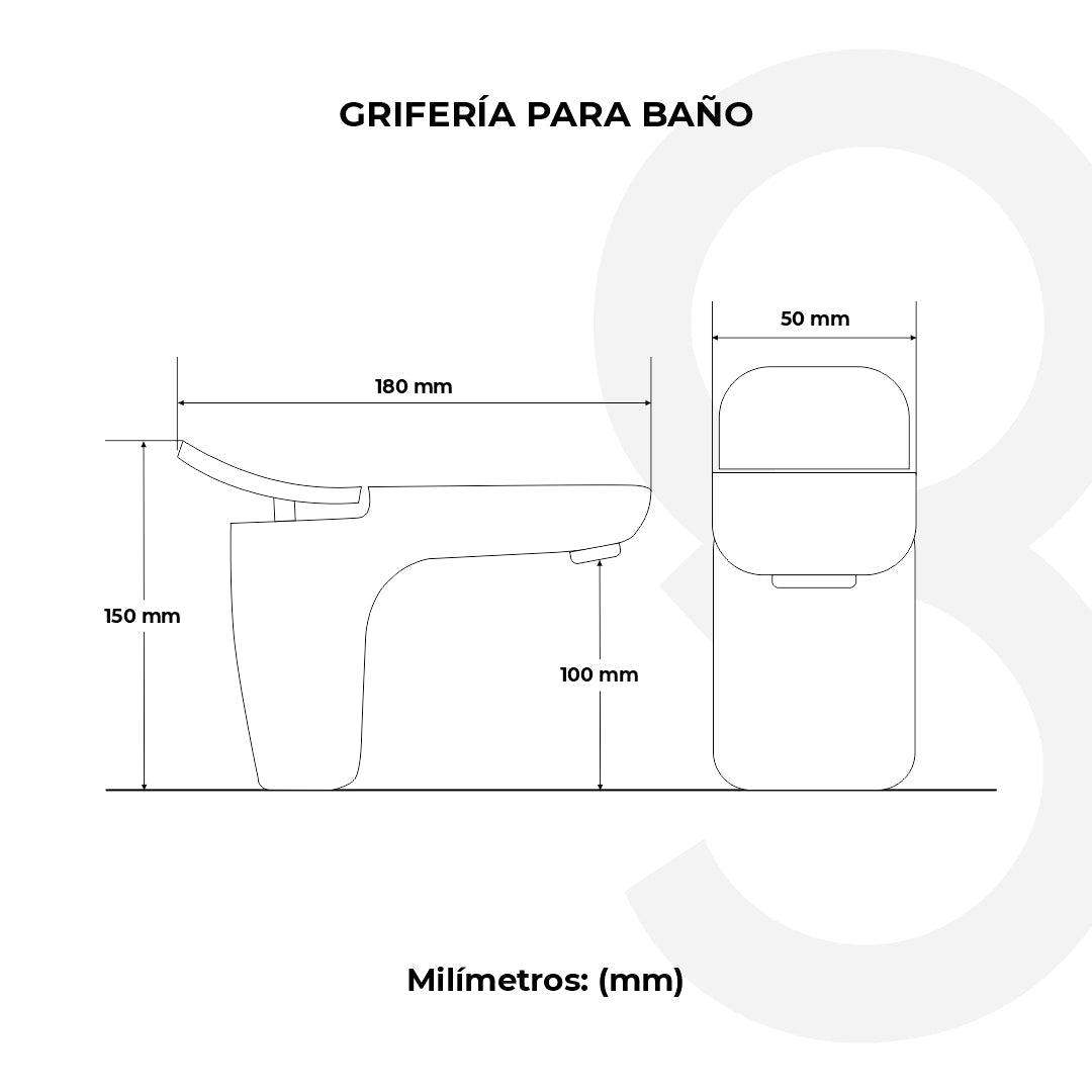 Grifería Para Baño / Monocontrol