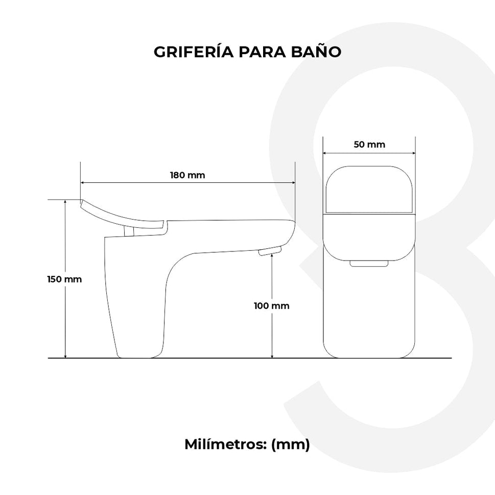 Grifería Para Baño / Monocontrol