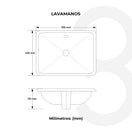 Cambiar a la imagen Poceta Semi-Incrustada Estilo 2