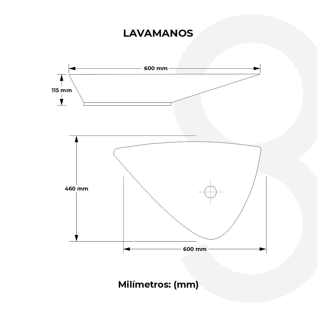 Lavamanos De Sobreponer Triada