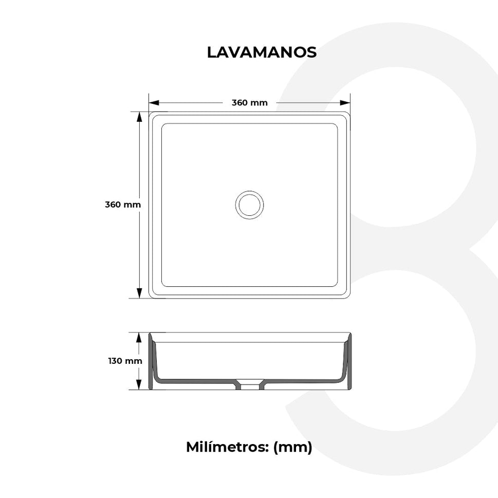 Lavamanos De Sobreponer Ghos