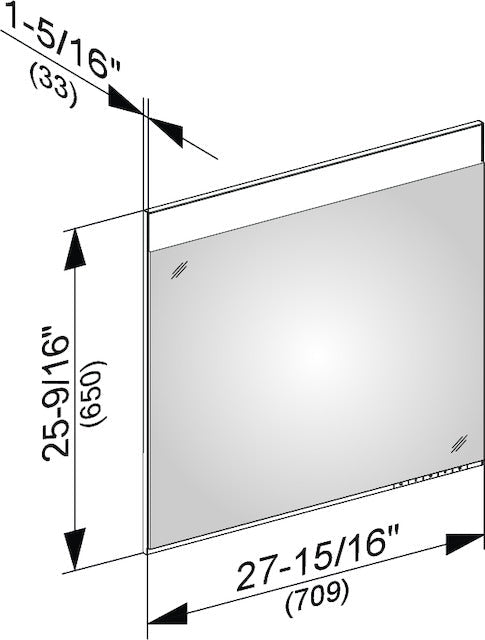 Espejo De Pared Con Luz Ajustable