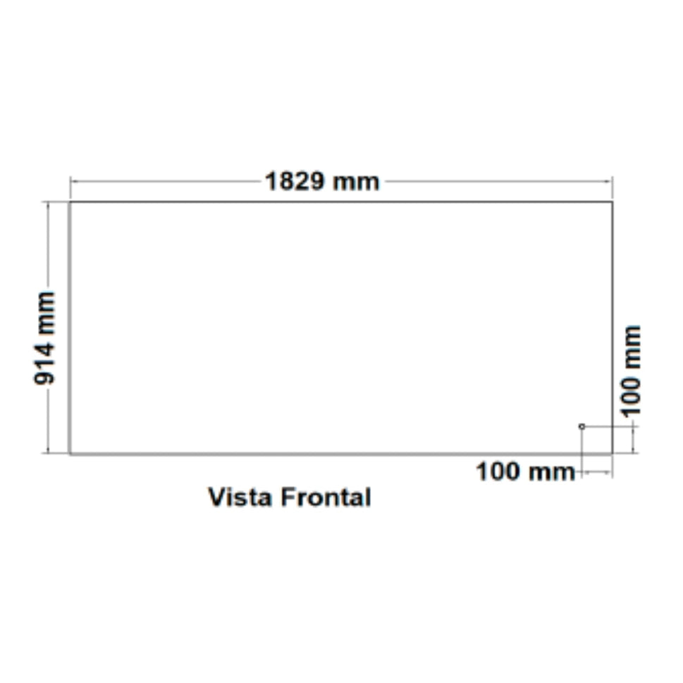 Espejo Con Luz Led 180X90 Cm