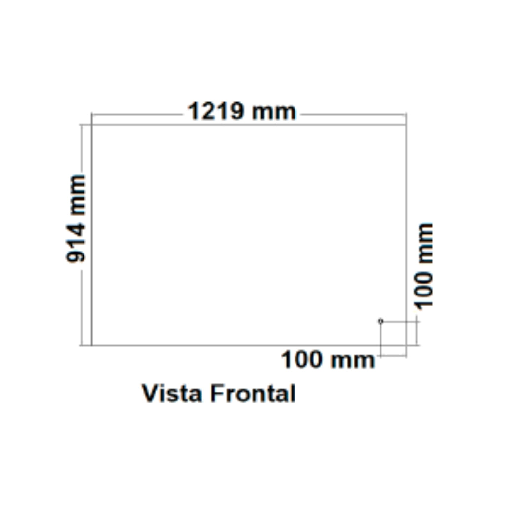 Espejo Con Luz Led 120X90 Cm