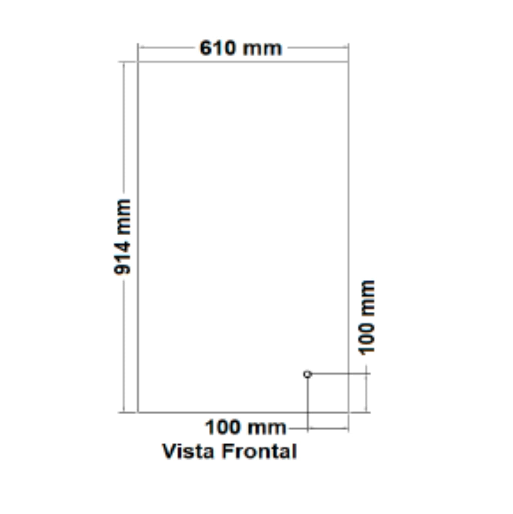 Espejo Con Luz Led 60X90 Cm